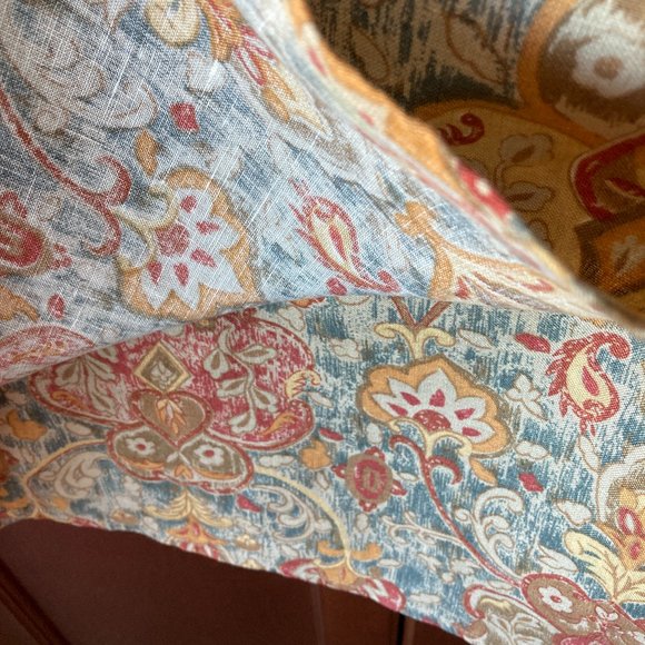 Coldwater Creek Linen Wrap Skirt Sz 4-8 - Picture 3 of 4